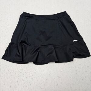 Slazenger Skort Skirt Small Women's Black Active Stretch Golf Tennis Athletic